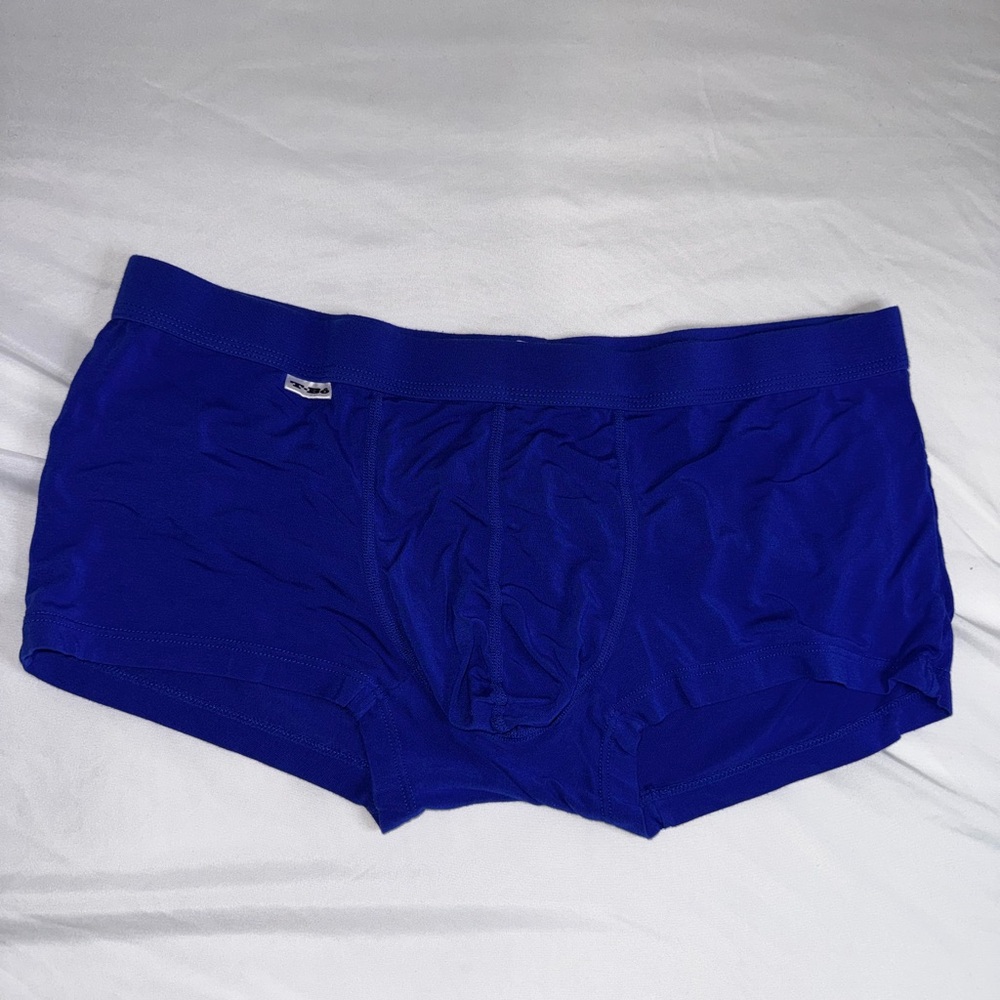 super soft blue underwear